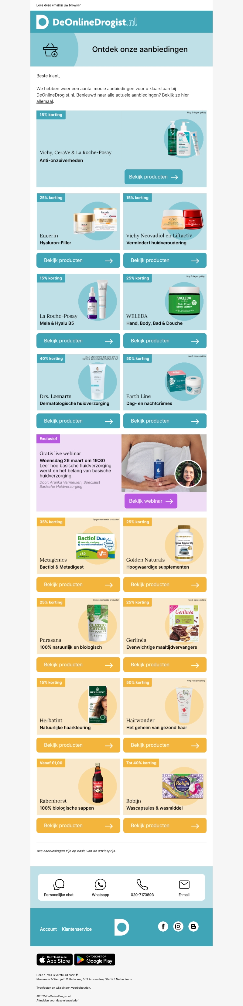 Ontdek hoge kortingen op topmerken! Ontdek hoge kortingen op topmerken!