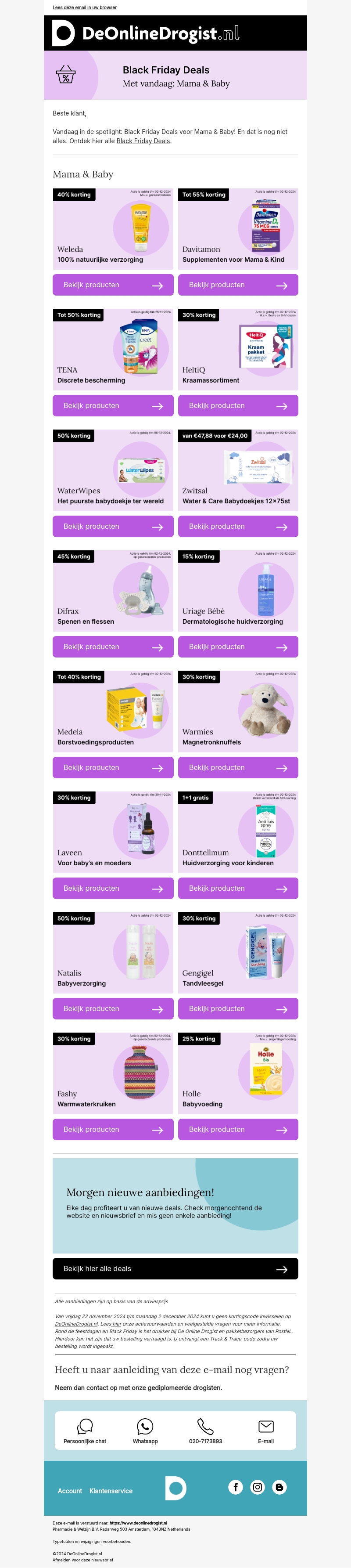 Nieuwe Black Friday Deals! 🚀 Nieuwe Black Friday Deals! 🚀