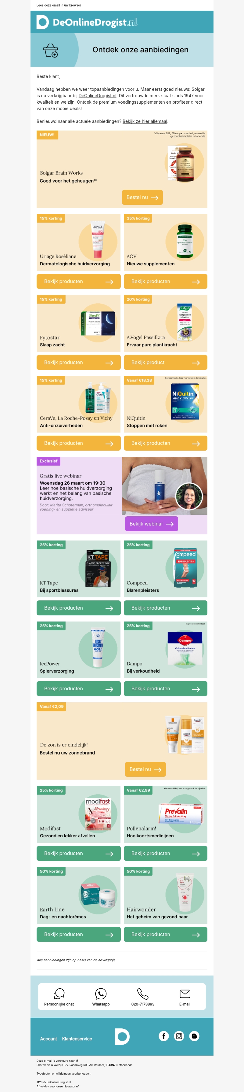 Ontdek hoge kortingen op topmerken! Ontdek hoge kortingen op topmerken!