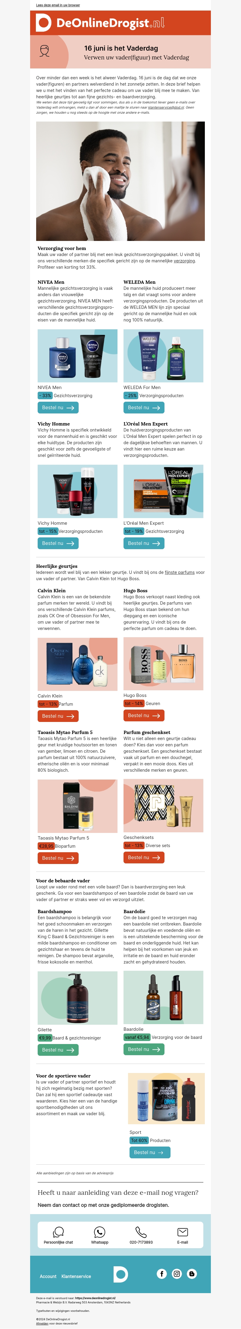 Vaderdag komt eraan! Vaderdag komt eraan!