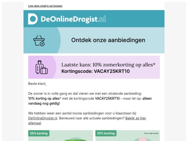 Ontdek hoge kortingen op topmerken!