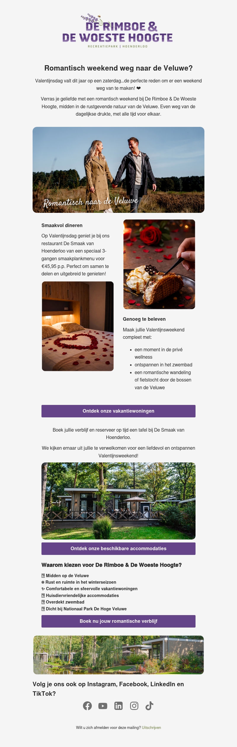 Romantisch weekend weg tijdens Valentijnsdag? ❤️ Romantisch weekend weg tijdens Valentijnsdag? ❤️