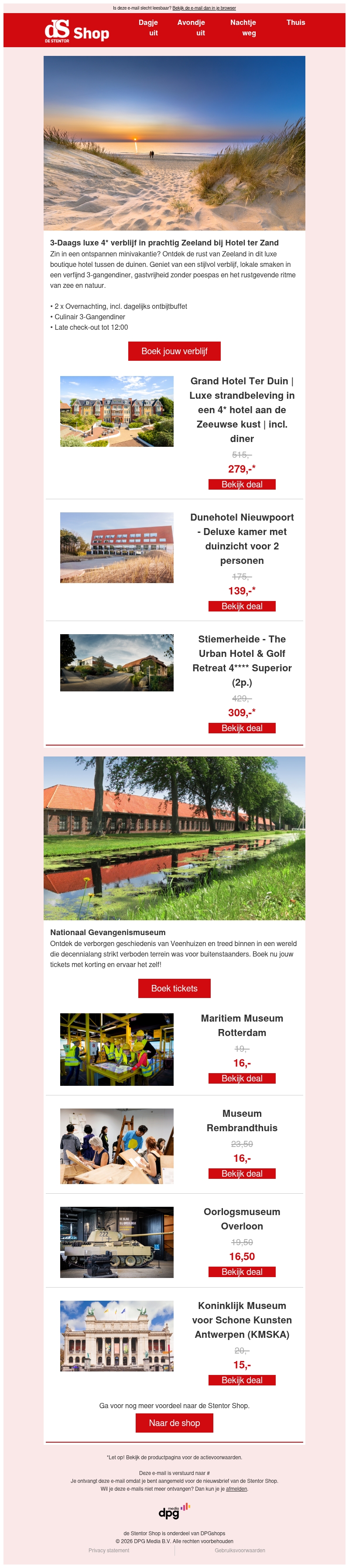Geniet van een ontspannen minivakantie in Zeeland Geniet van een ontspannen minivakantie in Zeeland