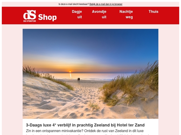 Geniet van een ontspannen minivakantie in Zeeland