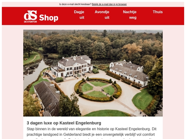 Overnacht extra voordelig in een uniek kasteel