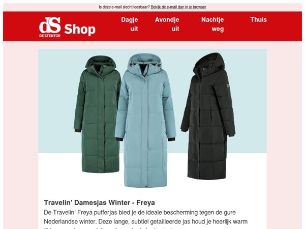 Ontdek onze nieuwe collectie winterjassen