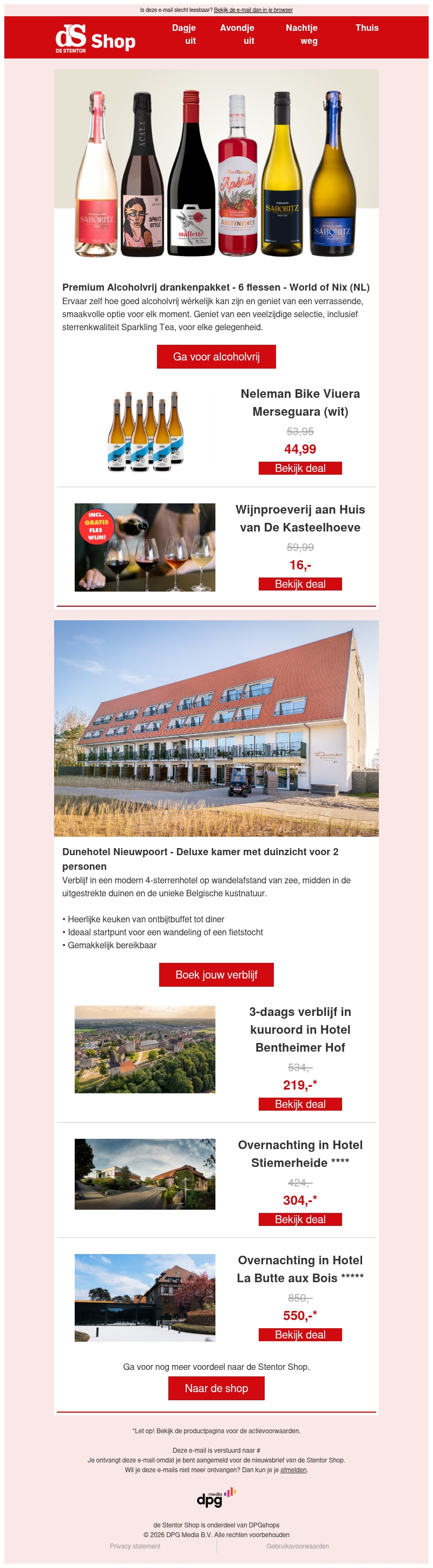 Probeer onze uitgebreide selectie alcoholvrije dranken Probeer onze uitgebreide selectie alcoholvrije dranken