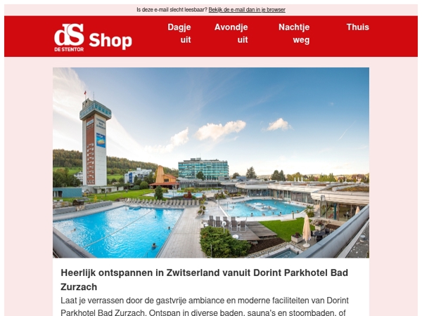 Ga heerlijk ontspannen in Zwitserland