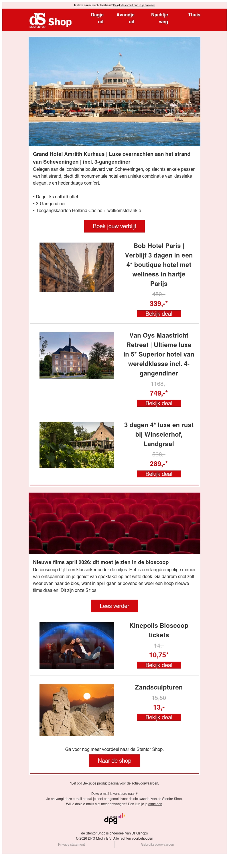 Ontdek de luxe van Hotel Amrâth Kurhaus Ontdek de luxe van Hotel Amrâth Kurhaus