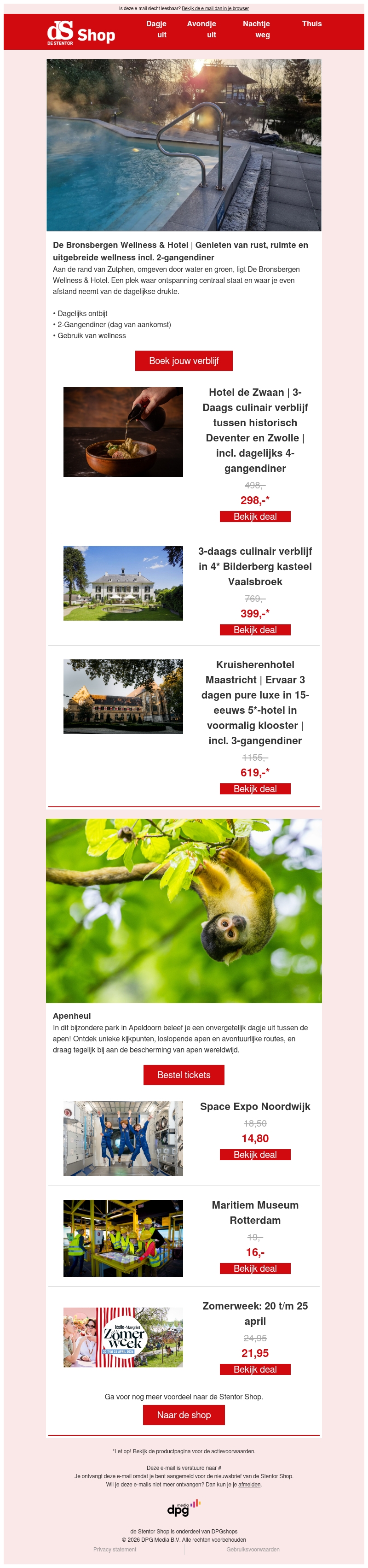 Neem even afstand van de dagelijkse drukte Neem even afstand van de dagelijkse drukte