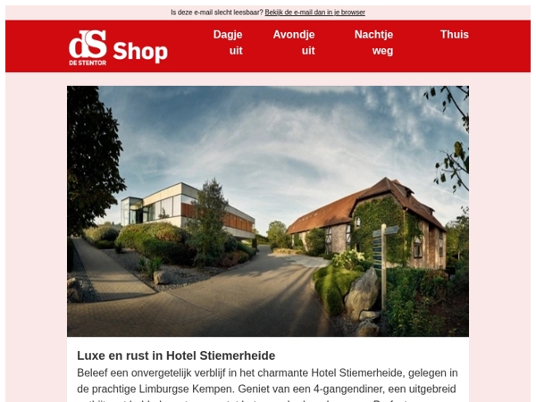 Luxe en rust in Hotel Stiemerheide