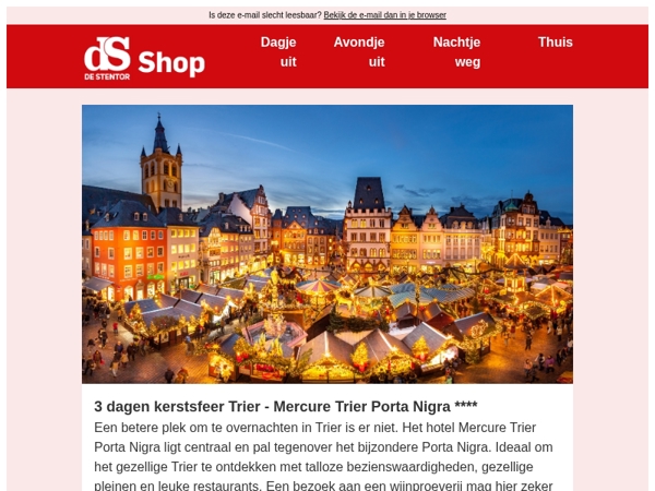 Bezoek de mooiste kerstmarkten van Europa