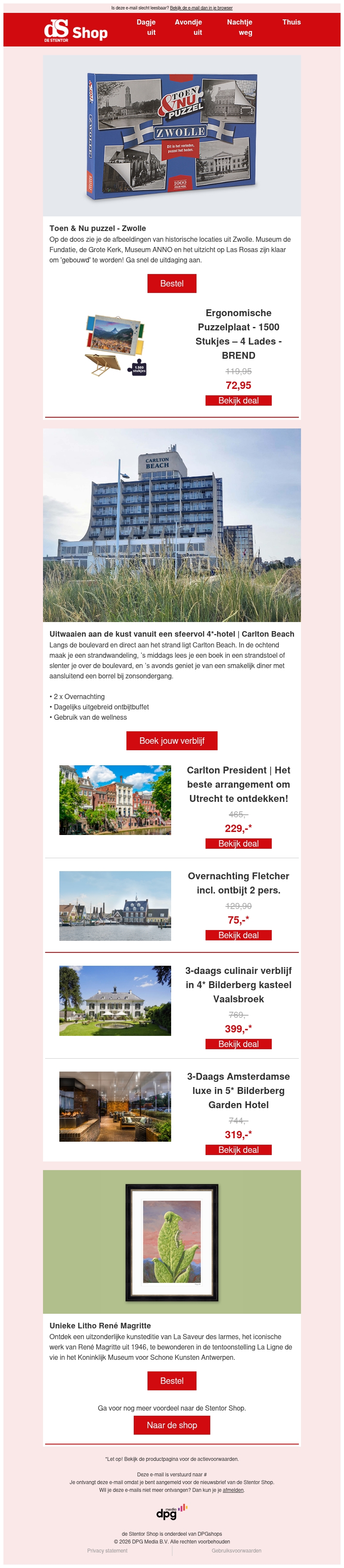 Ga helemaal op in een mooie legpuzzel Ga helemaal op in een mooie legpuzzel