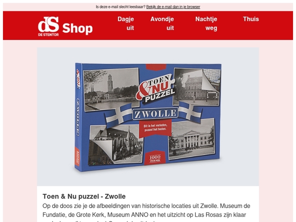 Ga helemaal op in een mooie legpuzzel