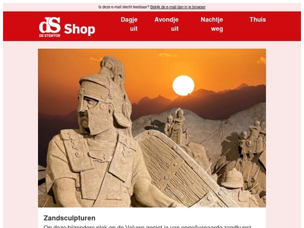 Geniet van ongeëvenaarde zandkunst