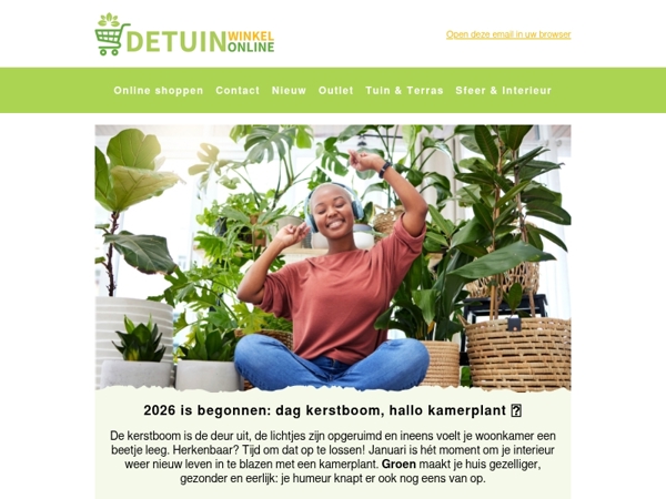 Dag kerstboom, hallo kamerplant!🍀Zo houd je jouw groene vriend gezond!