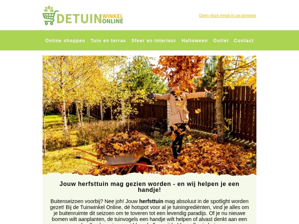Alle ingrediënten voor jouw herfsttuin: van laarzen tot bloembollen!