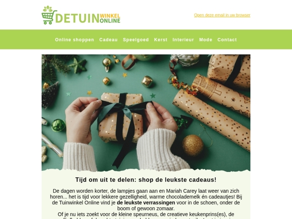 Cadeaus voor in de schoen en onder de boom!✨