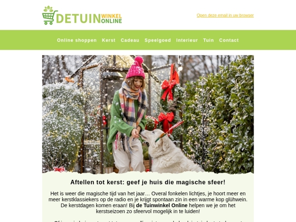 Uitpakken met kerst!✨Bestel jouw kerstboom en meer online!