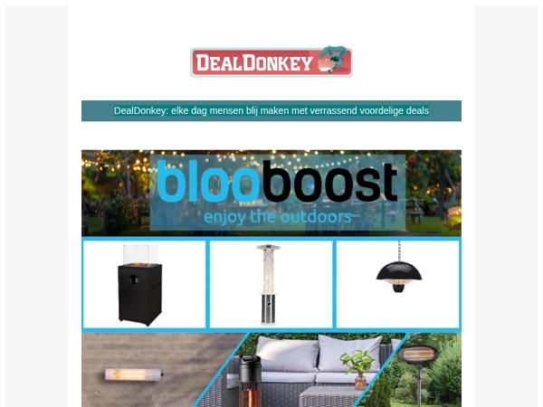 🔥Blooboost Sale - Hoge kortingen op Terrasheaters♨️