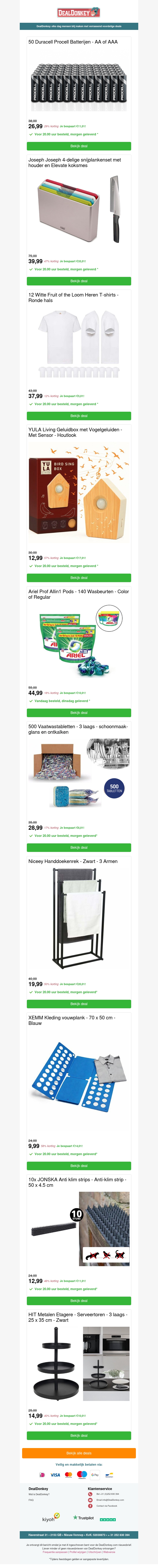 🏆De 10 Populairste Deals van dit moment🏆 🏆De 10 Populairste Deals van dit moment🏆