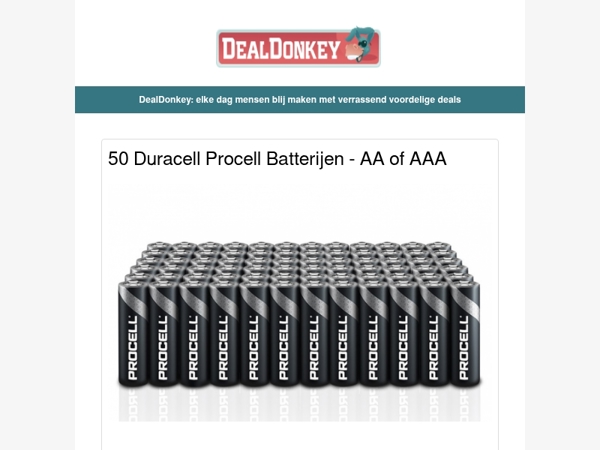 🏆De 10 Populairste Deals van dit moment🏆