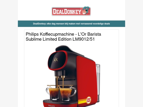 Philips Koffiecupmachine - Tefal Broodrooster - Karaoke Speaker XXL - Stoomreiniger
