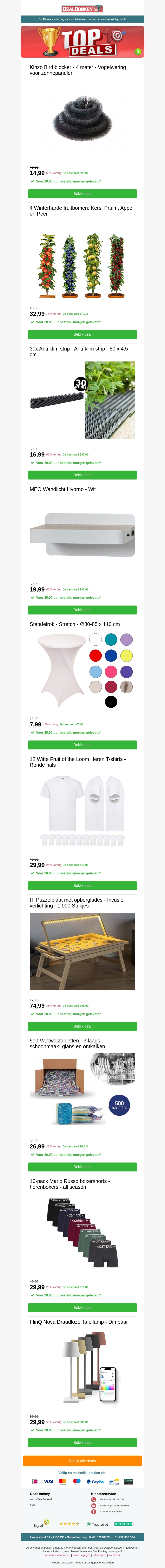 🏆De 10 populairste Deals van dit moment🏆 🏆De 10 populairste Deals van dit moment🏆