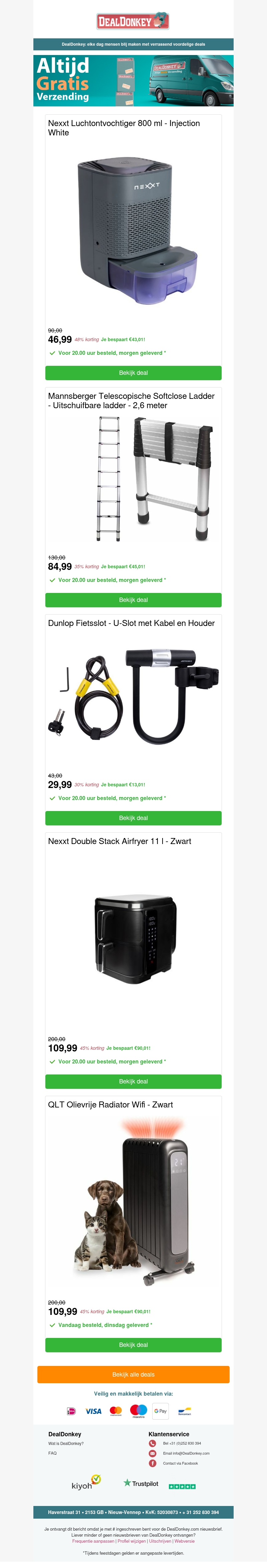Bekijk snel dezel extra voordelige deals Bekijk snel dezel extra voordelige deals