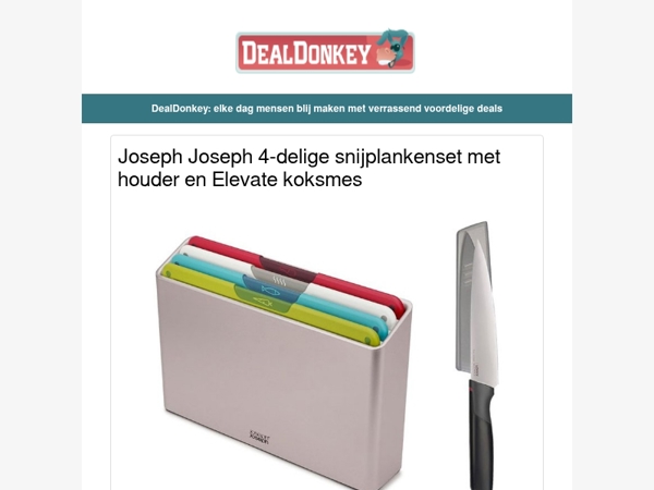 Joseph Joseph snijplankenset - Fietsmand - Schoenenrek - Airfryer - Statafel