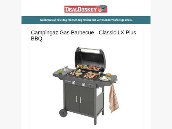 Campingaz XL Gas Barbecue - Afdruiprek - Bird Blocker - Krattenrek - Dementieklok