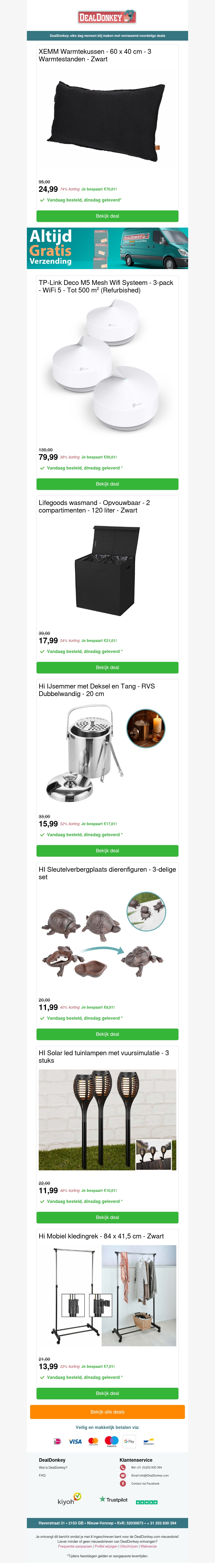 XEMM Warmtekussen - Wasmand - Solar Tuinlampen - Mobiel Kledingrek XEMM Warmtekussen - Wasmand - Solar Tuinlampen - Mobiel Kledingrek