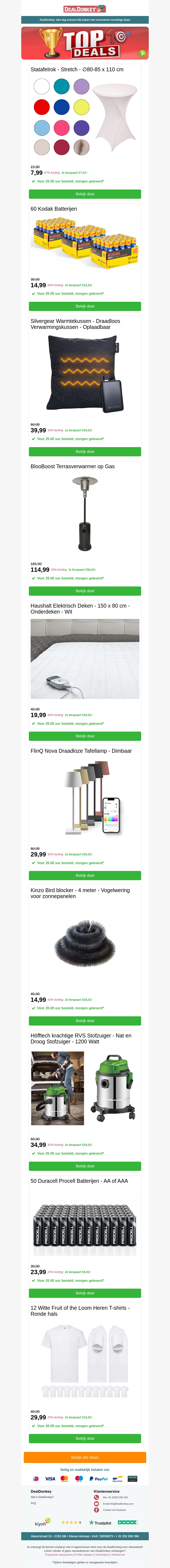 🏆De 10 populairste Deals van dit moment🏆 🏆De 10 populairste Deals van dit moment🏆