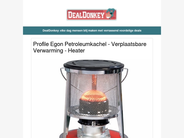 Petroleumkachel - Nonna Tortillapers - Behangtafel - Shiatsu Massagekussen - Bierpong Tafel