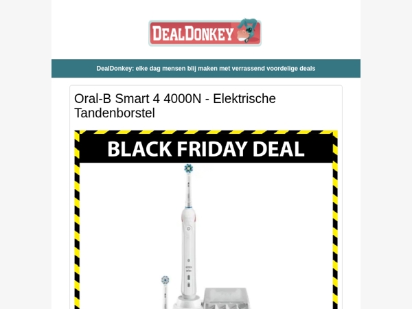 Oral-B Elektrische Tandenborstel - Koolmonoxidemelder - Etagere - Elektrische Schoenverwarmer