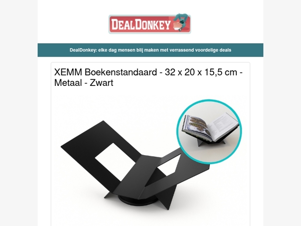 XEMM Boekenstandaard - Reistas - Kruidenrek - Douchekruk - Campingtafel