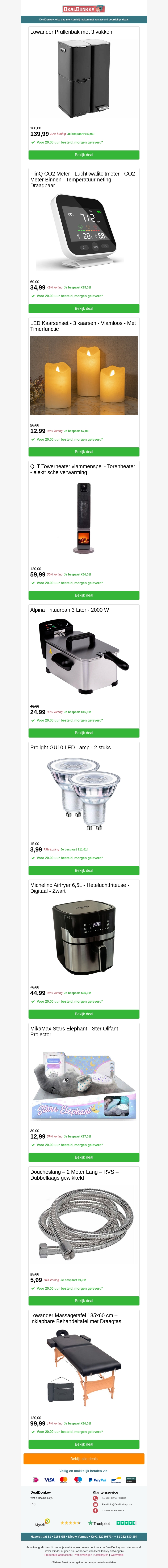 Lowander Afvalbak - Kaarsenset - Towerheater - Frituurpan - Airfryer - Massagetafel Lowander Afvalbak - Kaarsenset - Towerheater - Frituurpan - Airfryer - Massagetafel