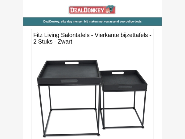 Fitz Living Salontafels - Boksbal voor kinderen - Karaoke box - Brandblusser - Fitnessbank