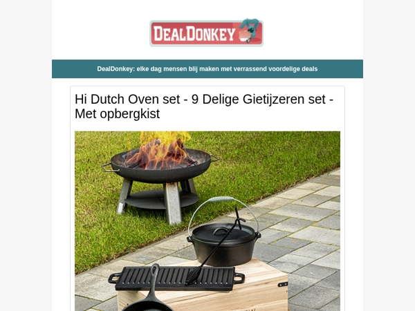 Dutch Oven set - Nature Geluidbox - Tekendoosset - Slimme Plafondlamp - Kunstkerstboom