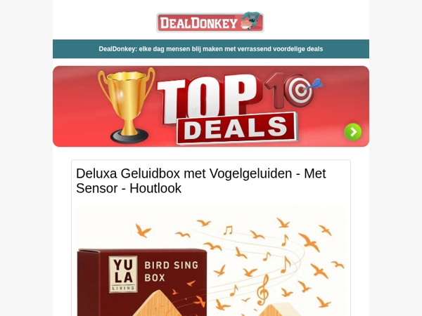 🏆De 10 populairste Deals van dit moment🏆