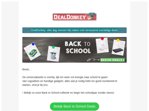 🎒 Klaar voor het nieuwe schooljaar?
