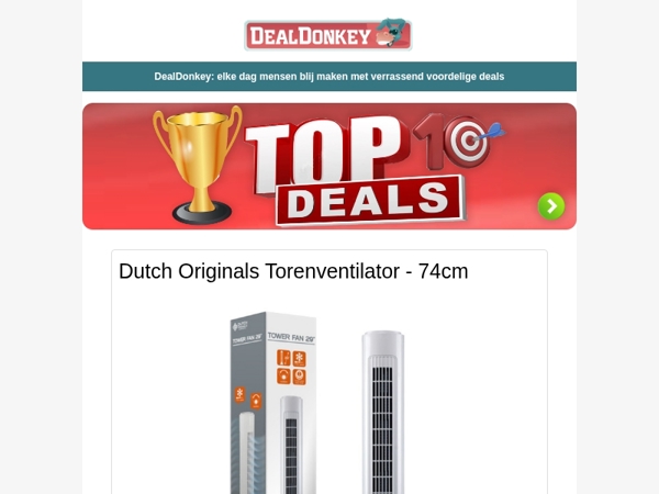 🏆De 10 populairste Deals van dit moment🏆