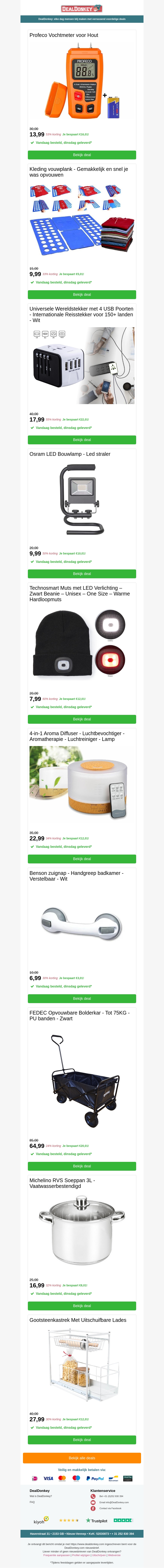 Beste , Bekijk snel 10 extra voordelige weekend deals Beste , Bekijk snel 10 extra voordelige weekend deals