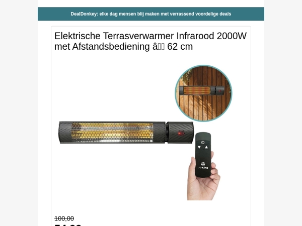 Terrasverwarmer - Stellingkasten - Veiligheidshesje - Vuurschaal - Mini Basketbalbord - Kandelaar