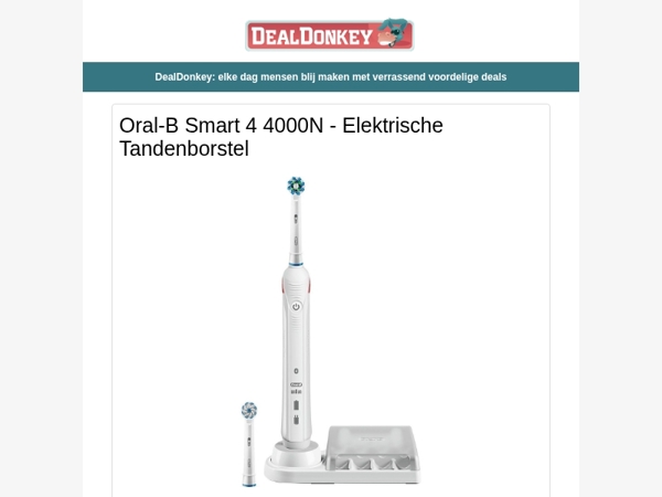 Oral B Elektrische Tandenborstel - Fitnessbank - Vernevelaar - Multitool