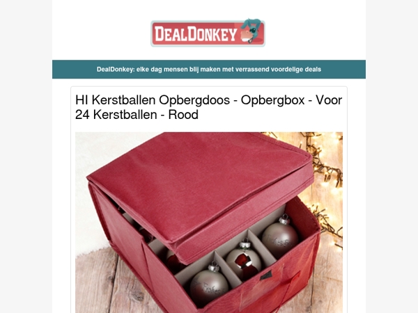 Kerstballen opbergdoos - Wifi Camera - 150 Vuilniszakken - Gaspit - Led Kaarsen