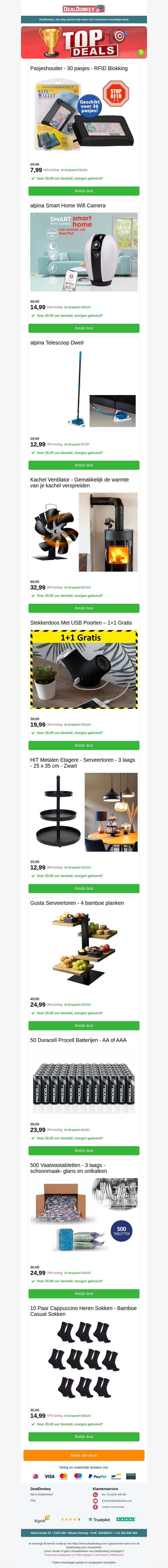 🏆De 10 populairste Deals van dit moment🏆 🏆De 10 populairste Deals van dit moment🏆