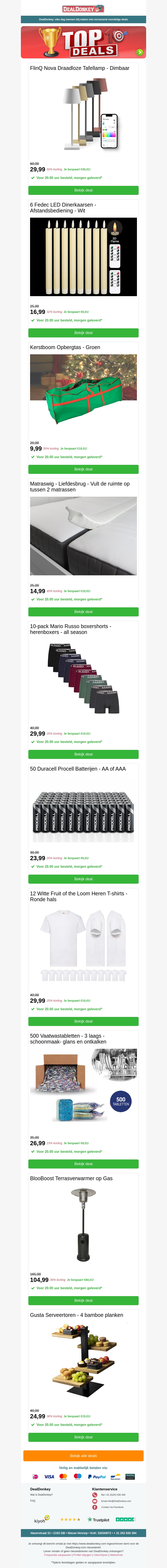 🏆De 10 populairste Deals van dit moment🏆 🏆De 10 populairste Deals van dit moment🏆