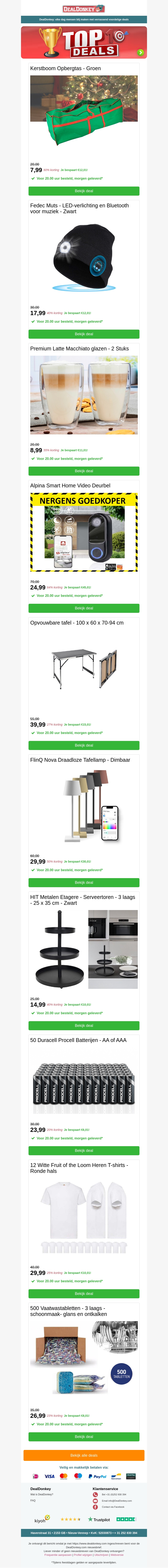 🏆De 10 populairste Deals van dit moment🏆 🏆De 10 populairste Deals van dit moment🏆