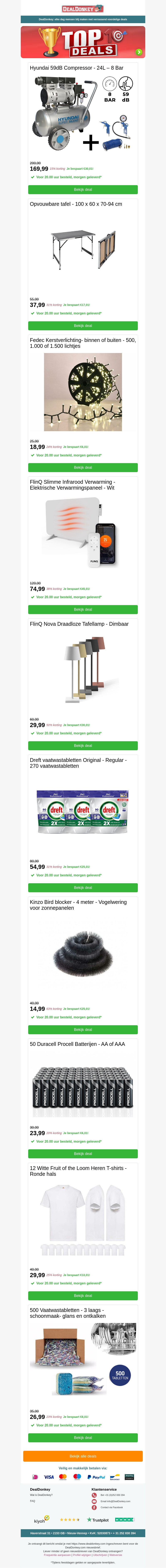 🏆De 10 populairste Deals van dit moment🏆 🏆De 10 populairste Deals van dit moment🏆